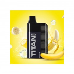 TITAN Banana Ice 8x2ml 20mg 10000 ρουφηξιές