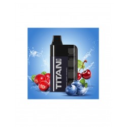 TITAN Blueberry Cherry Cranberry 8x2ml 20mg 10000 ρουφηξιές