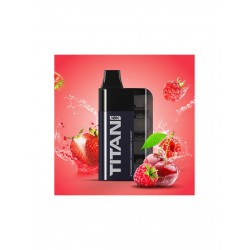 TITAN Strawberry Raspberry Cherry 8x2ml 20mg 10000 ρουφηξιές