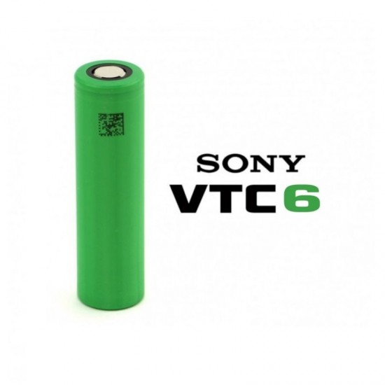Sony VTC6 Επαναφορτιζόμενη Μπαταρία 18650 Li-ion 3000mAh 30Α 3.7V 1τμχ