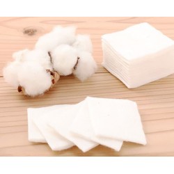 Cotton Organic Pads 5x6cm (10pcs)