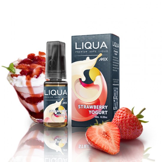 Strawberry Yoghurt 10ml By Liqua