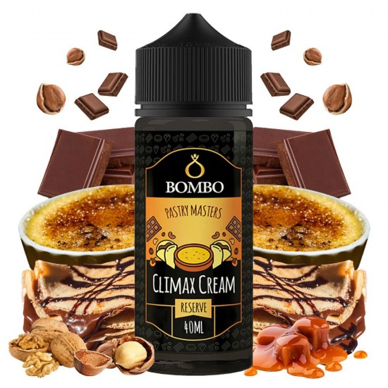 Climax Cream Pastry Masters 40ml/120ml Flavorshot By Bombo