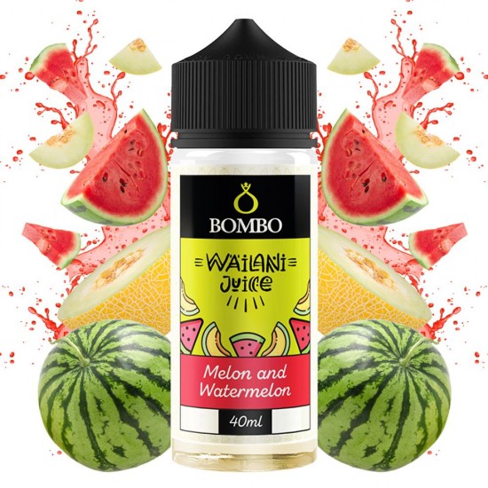 Melon and Watermelon Wailani Juice 40ml/120ml Flavorshot By Bombo