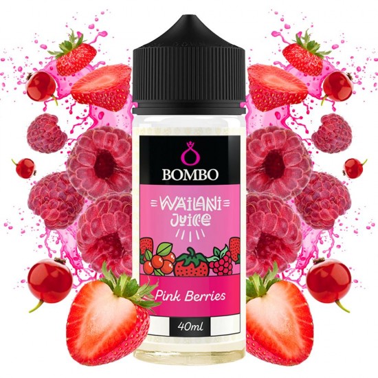 Pink Berries Wailani Juice 40ml/120ml Flavorshot By Bombo