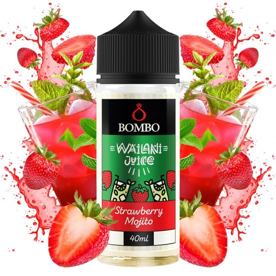 Strawberry Mojito Wailani Juice 40ml/120ml Flavorshot By Bombo