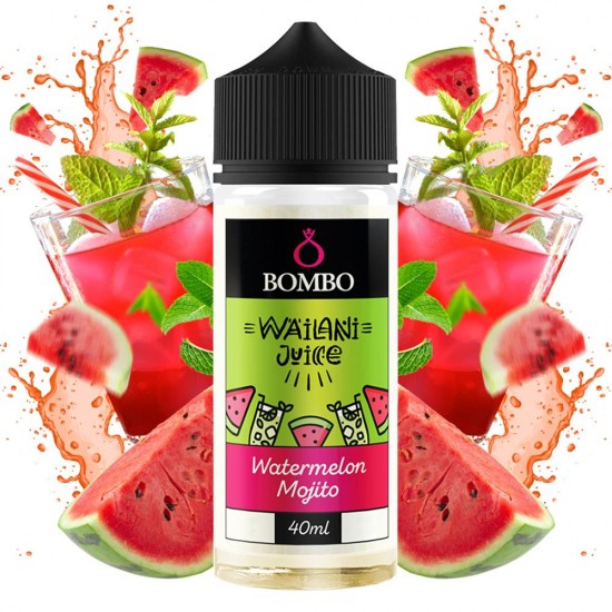 Watermelon Mojito Wailani Juice 40ml/120ml Flavorshot By Bombo