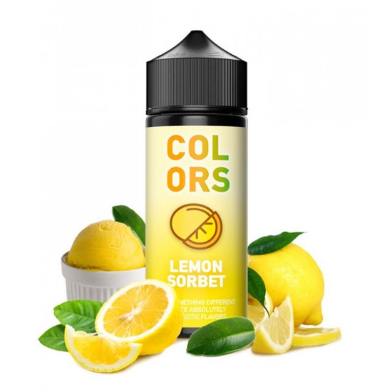 Colors Lemon Sorbet Flavor Shots 30ml/120ml By Mad Juice
