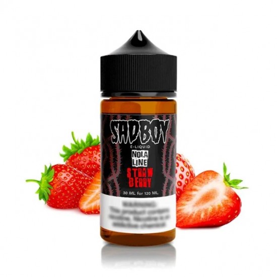 SADBOY Nola Line Strawberry 30/120ml (Made In USA)