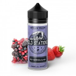 Red Berries Slash - Old Stations 24ml/120ml By Steam Train