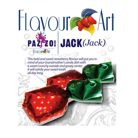 Pazzo Jack Flavour 10ml By Flavour Art (Rebottled) Pazzo Jack Flavour 10ml By Flavour Art (Rebottled)